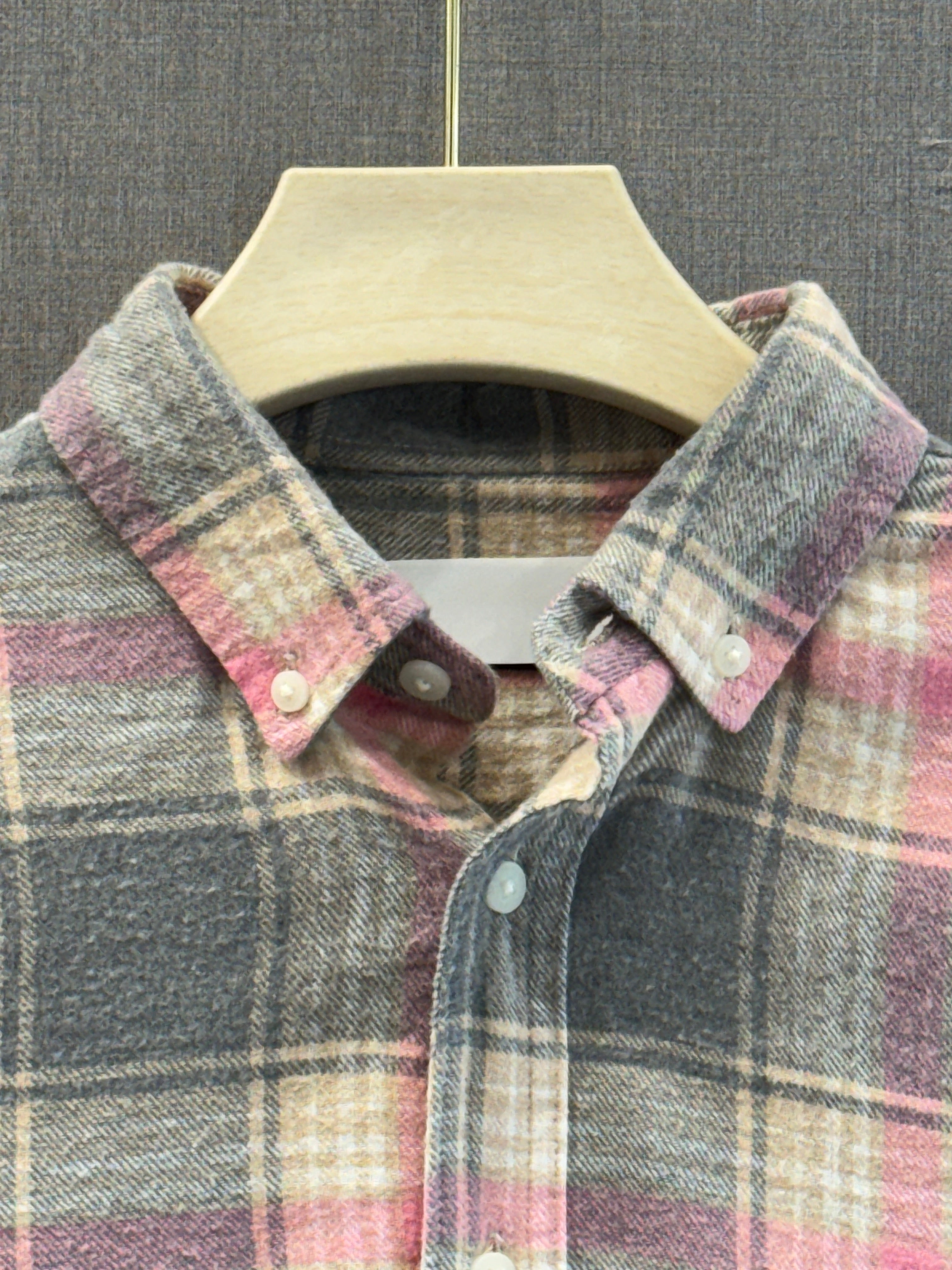 Vintage Rose Flannel Shirt