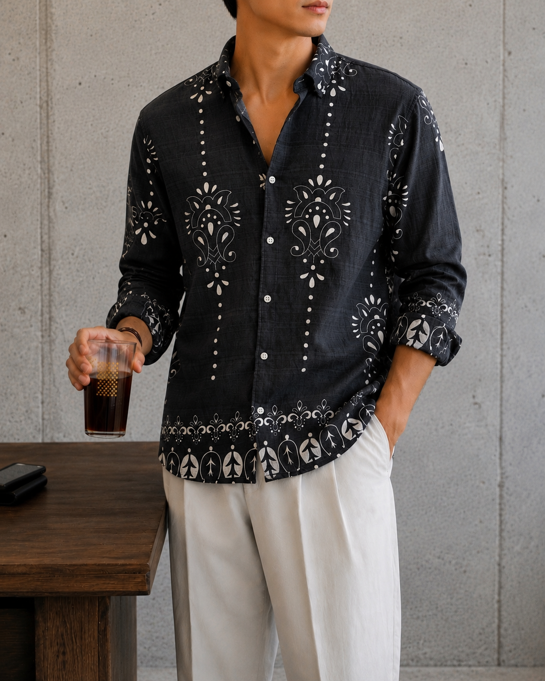Soft Touch Bandana Shirt