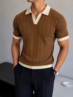 Knitted Polo T-Shirt