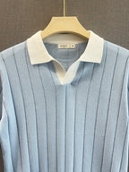 Knitted Polo T-Shirt