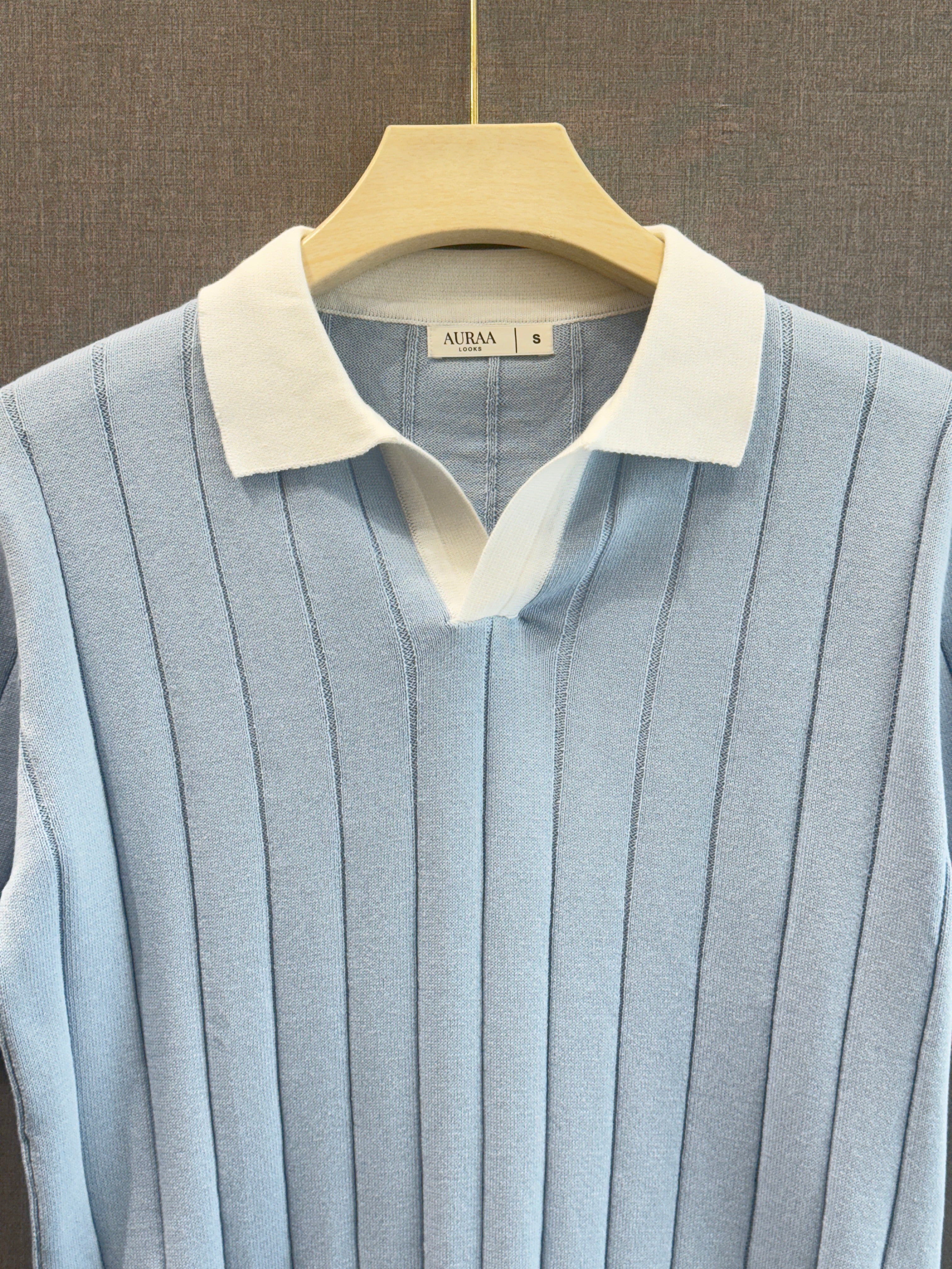 Knitted Polo T-Shirt