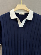 Knitted Polo T-Shirt