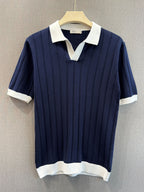 Knitted Polo T-Shirt