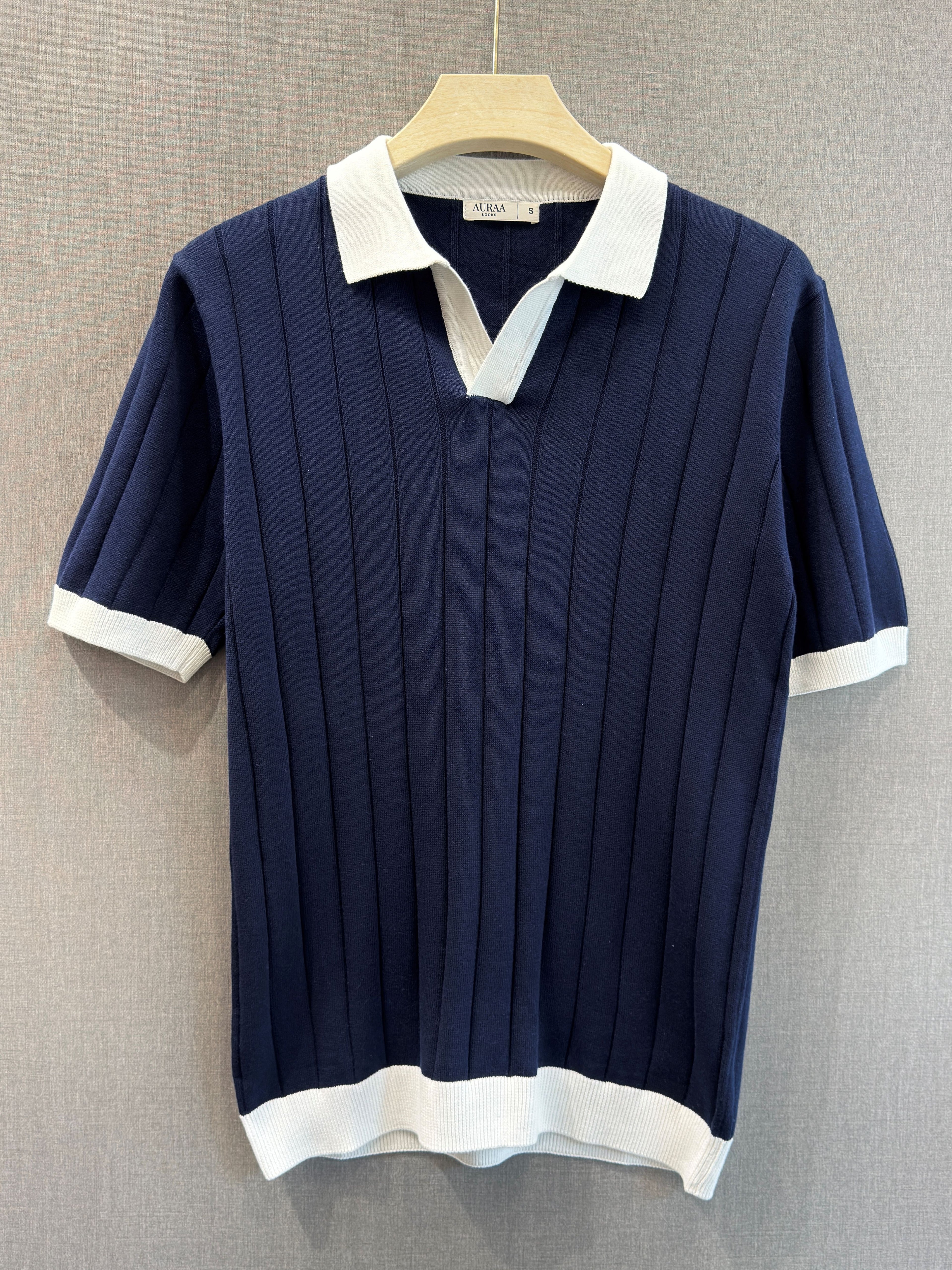 Knitted Polo T-Shirt