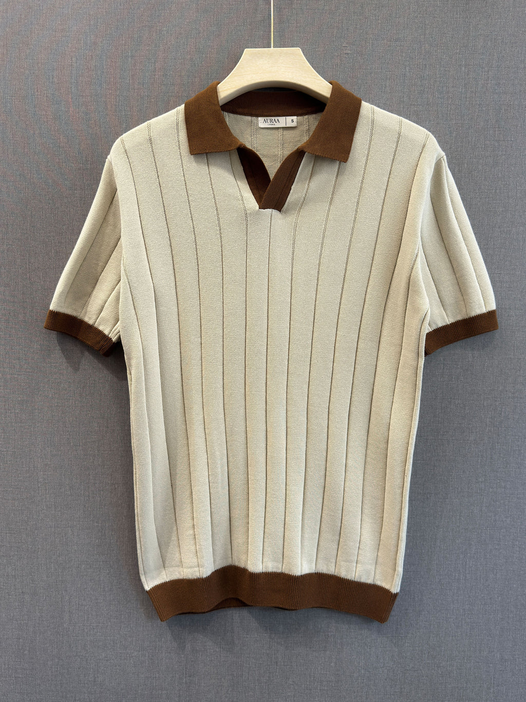 Knitted Polo T-Shirt