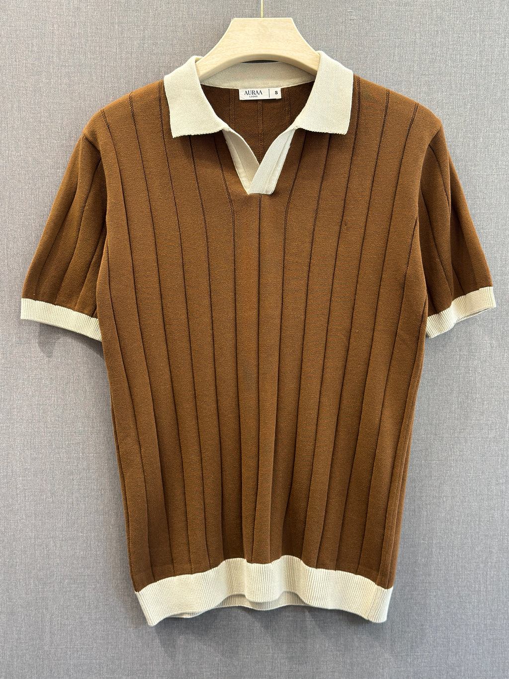 Knitted Polo T-Shirt