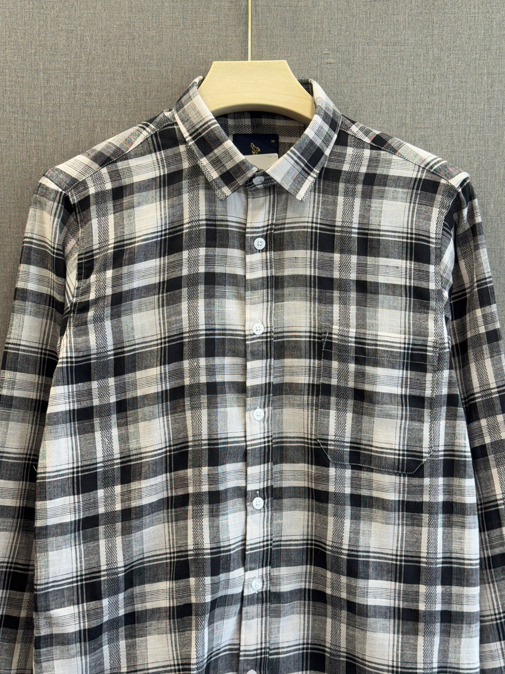 Checks Shirt - Classic Black