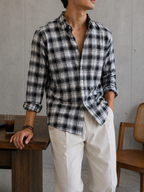 Checks Shirt - Classic Black