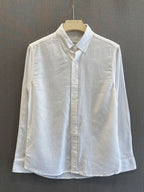 Auraa Luxe Linen Shirt - White