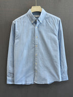 Oxford Stripe Shirt - Sky Blue