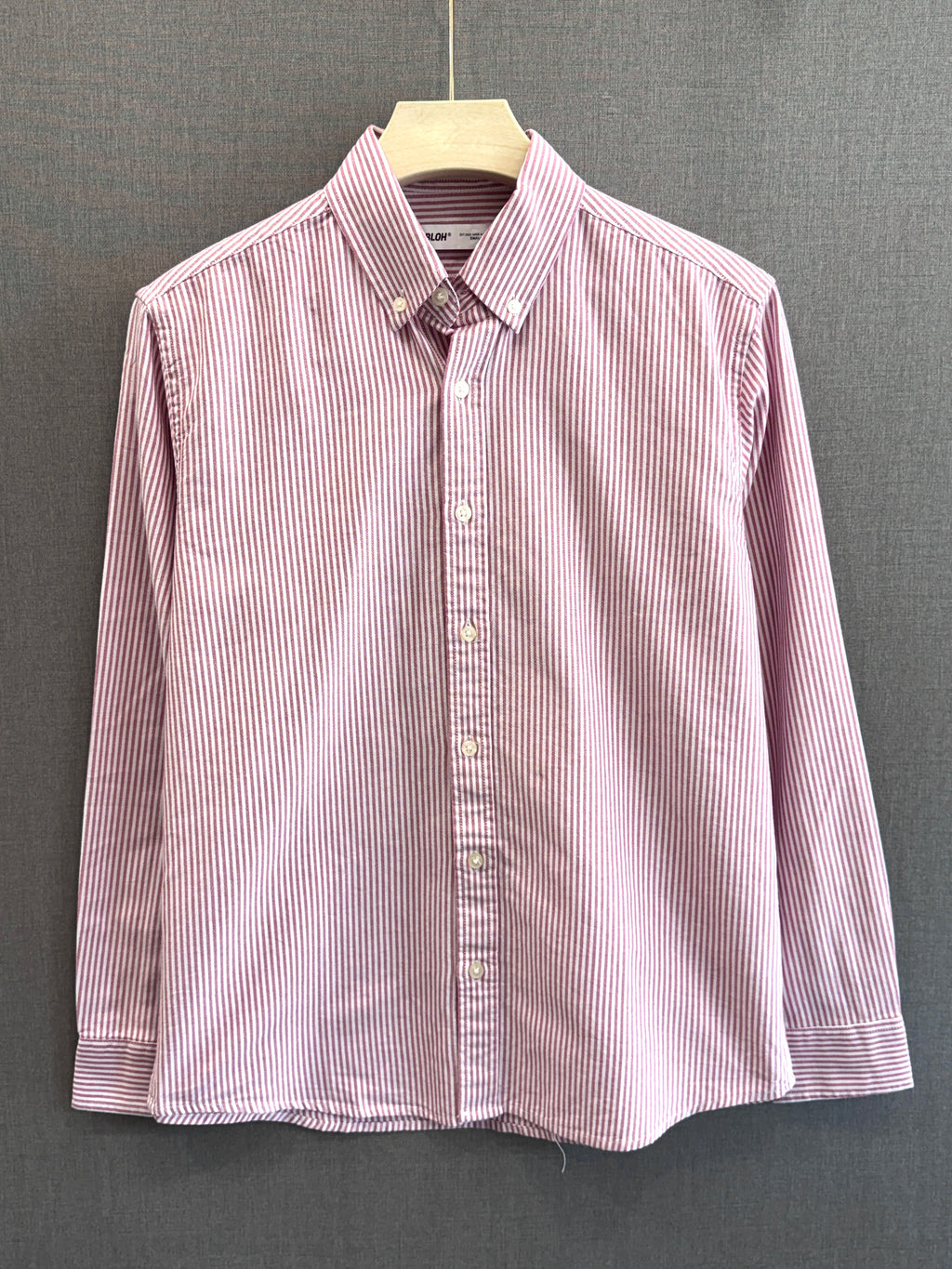 Oxford Stripe Shirt - Rose Pink