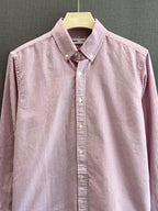 Oxford Stripe Shirt - Rose Pink