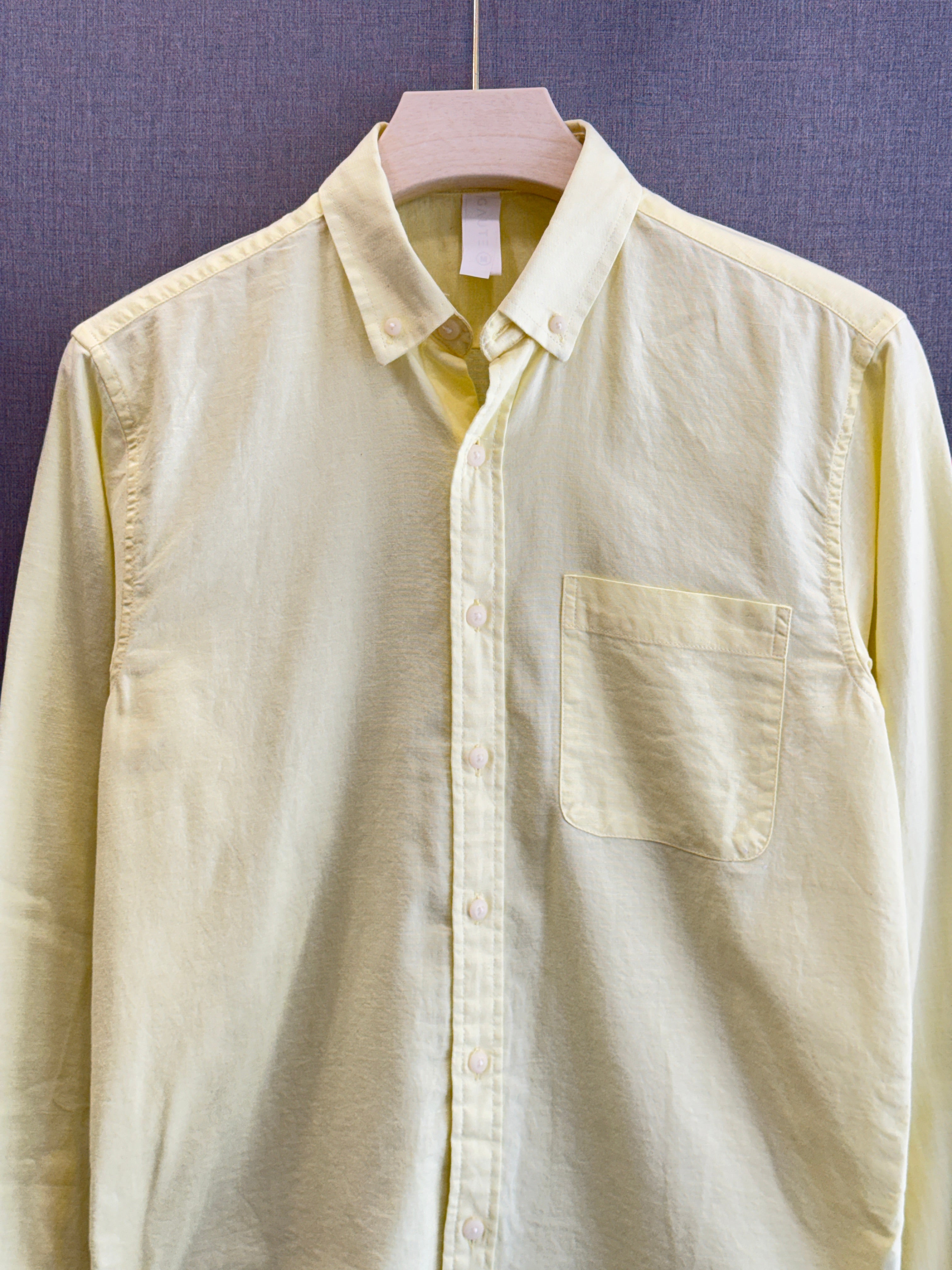 Classic Oxford Shirt - Butter Yellow