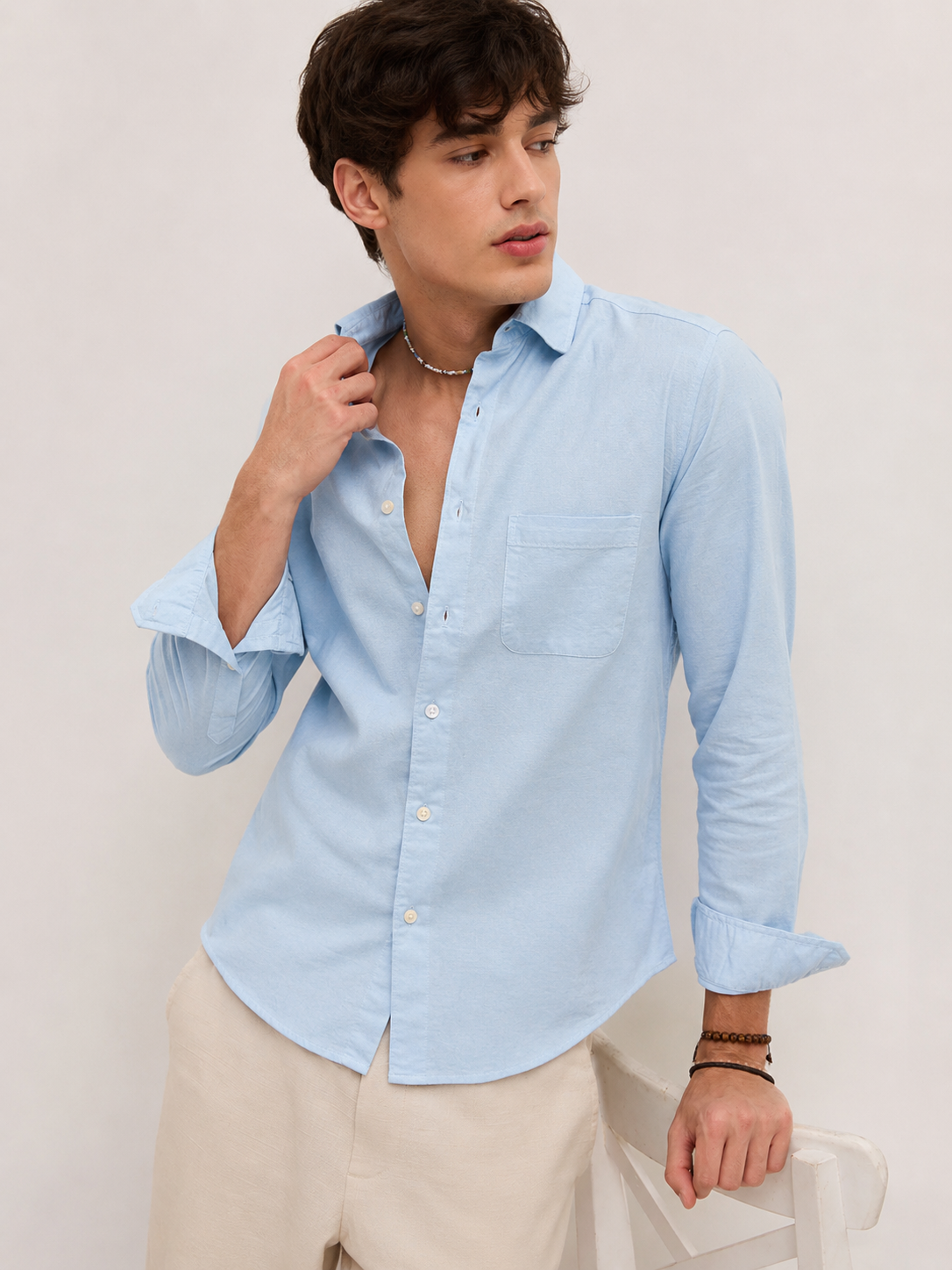 Classic Oxford Shirt - Sky Blue