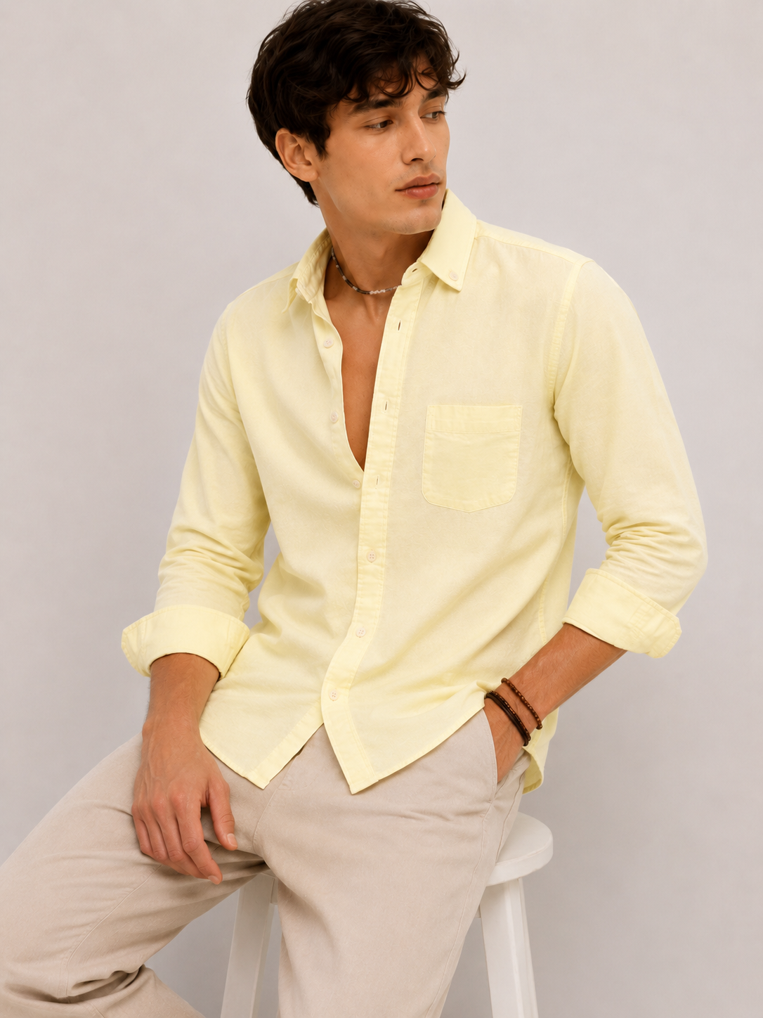 Classic Oxford Shirt - Butter Yellow