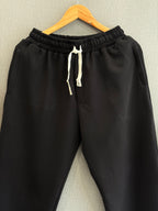 Straight Fit Track Pant - Jet Black