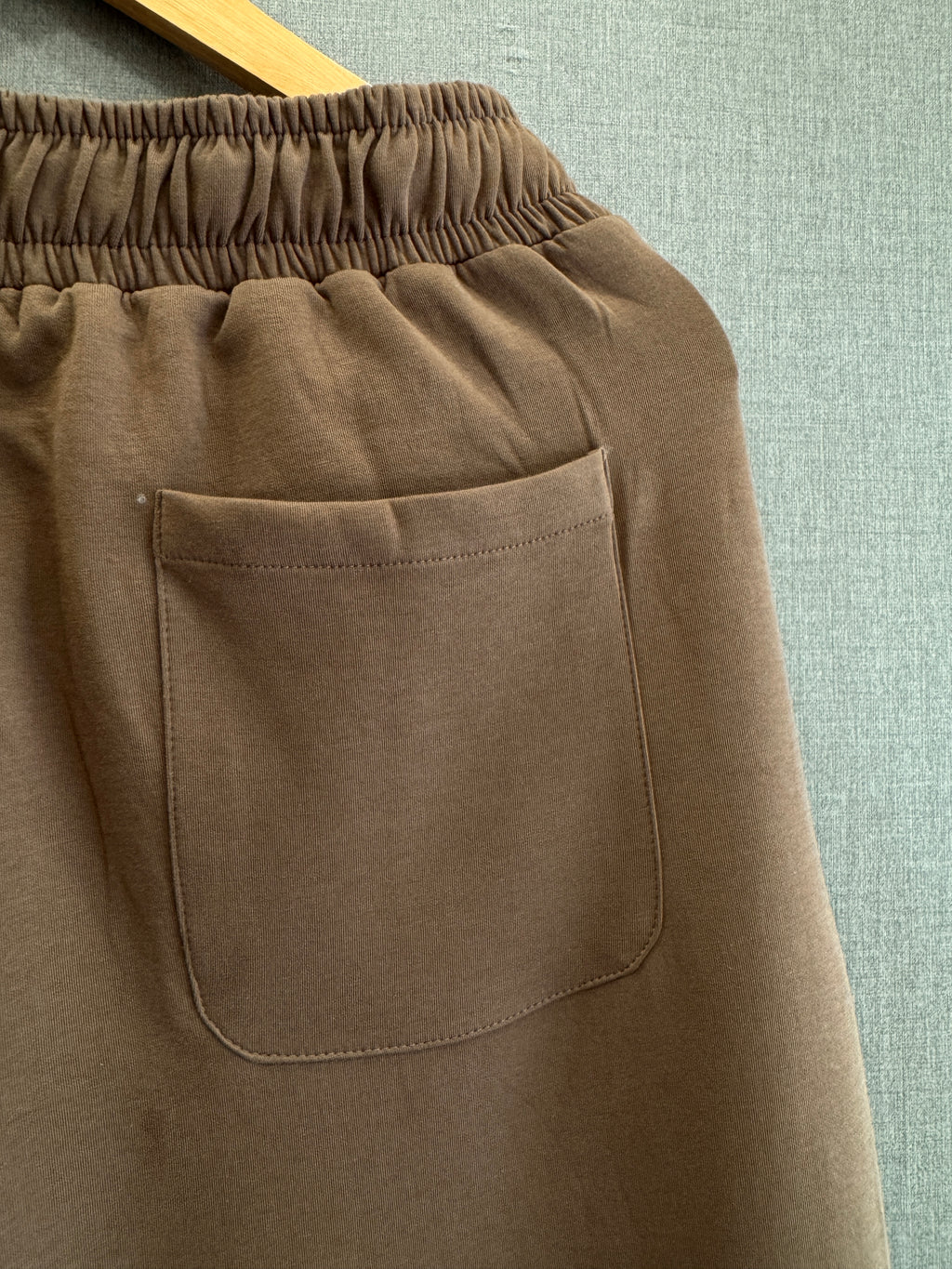 Straight Fit Track Pant - Mocha Brown