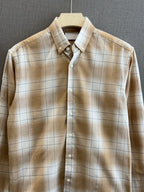 Signature Check Shirt - Sand Beige