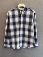 Signature Check Shirt - Midnight Navy