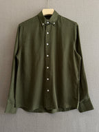 Auraa Linen Shirt – Vintage Olive