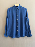 Auraa Linen Shirt – Royal Blue