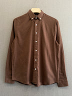 Auraa Linen Shirt – Mocha Brown