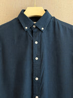Auraa Linen Shirt – Midnight Navy
