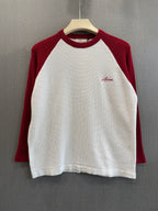 Auraa Signature Knit Crop - Burgundy