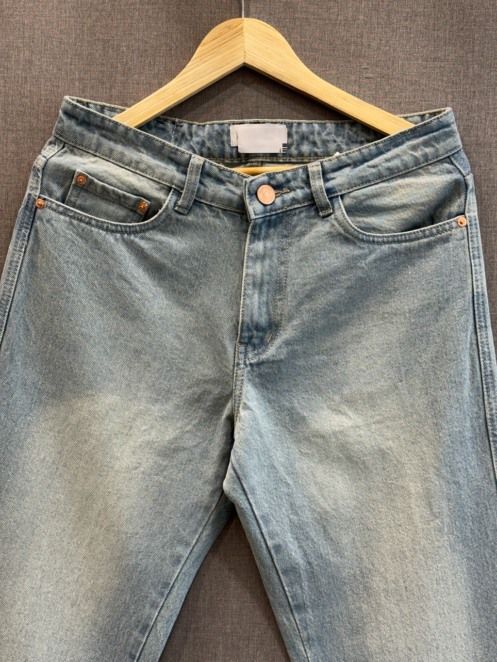 Vintage Straight Fit Jeans 1 - Light Blue
