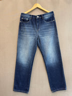 Vintage Straight Fit Jeans 2 - Indigo Blue