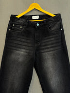 Vintage Straight Fit Jeans 6 - Jet Black