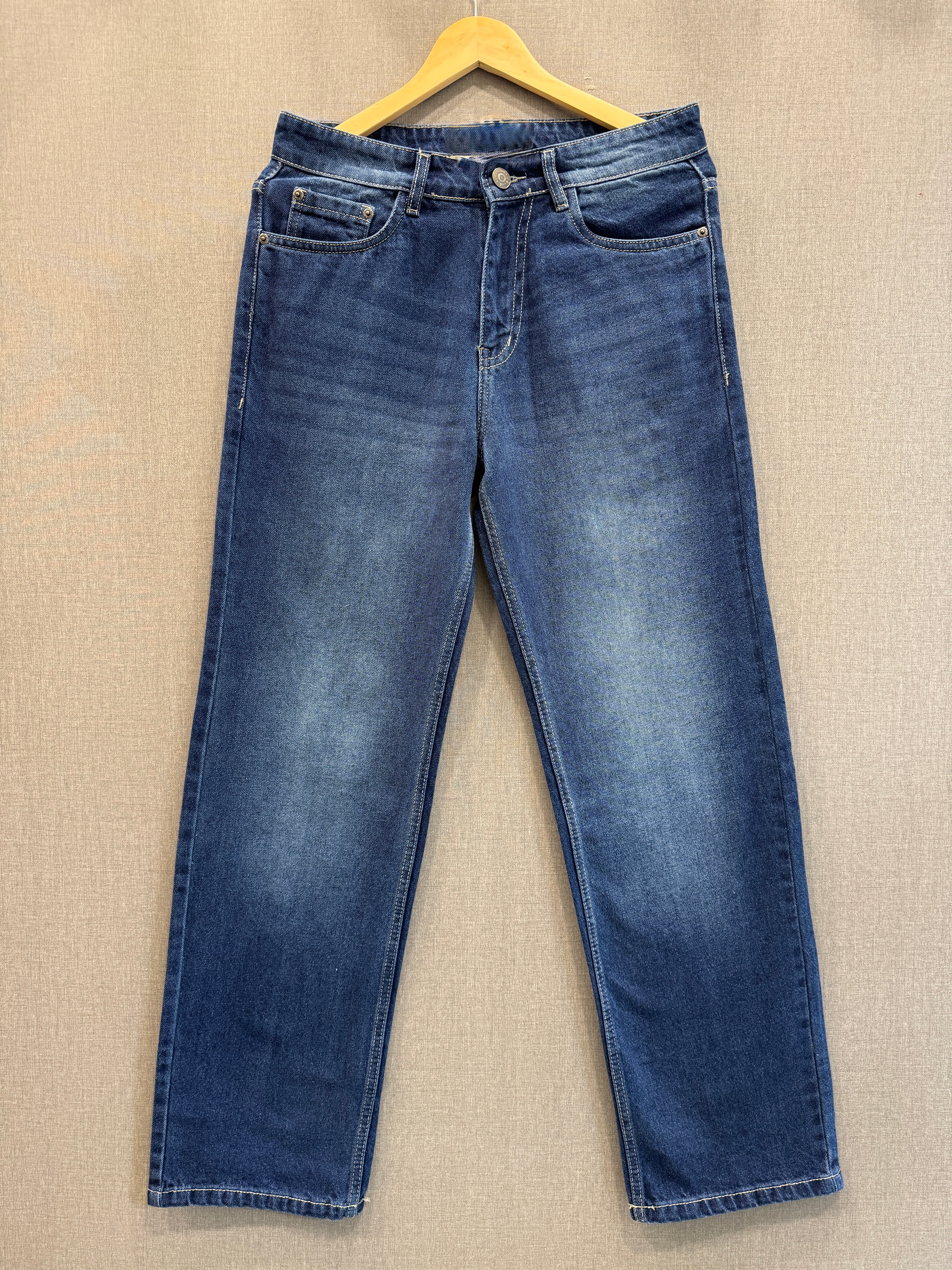 Vintage Straight Fit Jeans 4 - Dark Indigo