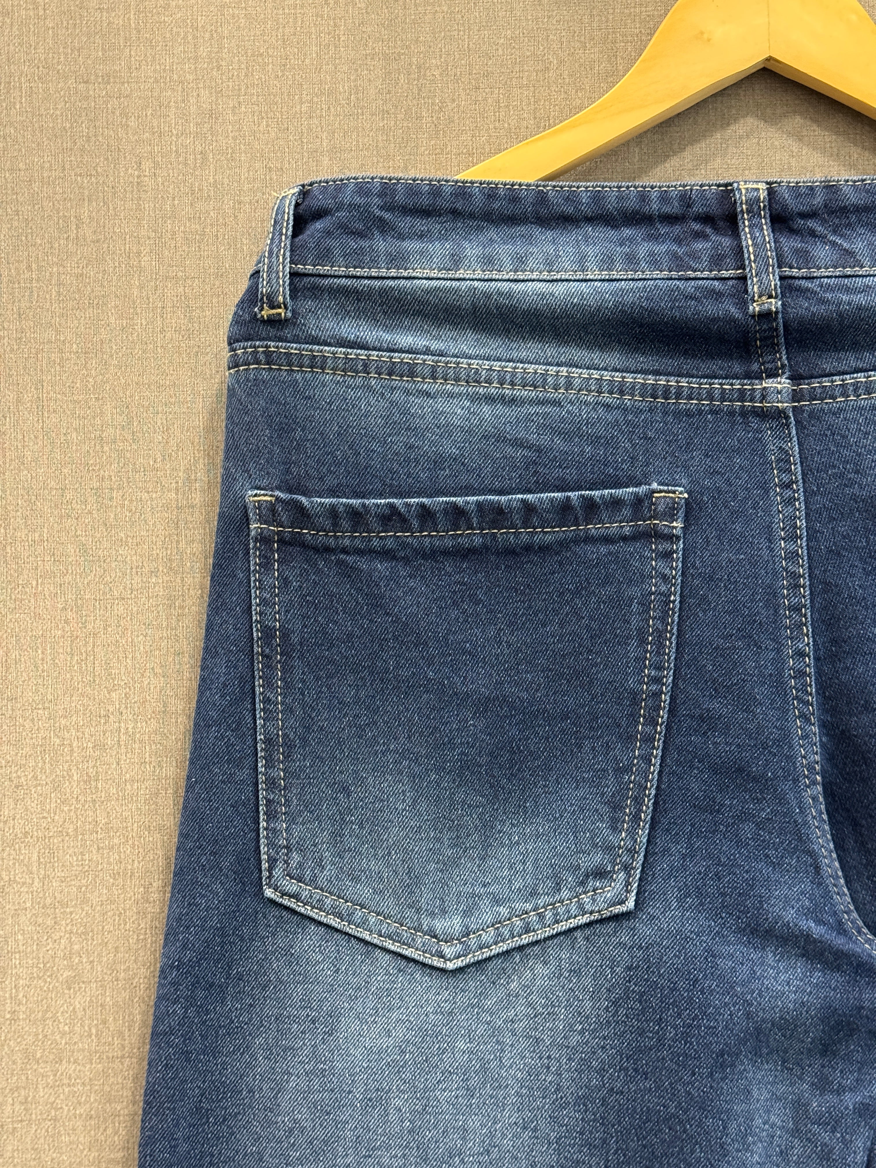 Vintage Straight Fit Jeans 4 - Dark Indigo