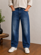 Vintage Straight Fit Jeans 4 - Dark Indigo