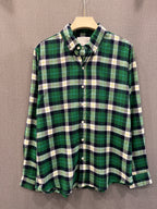 Heritage Check Shirt - Emerald Green