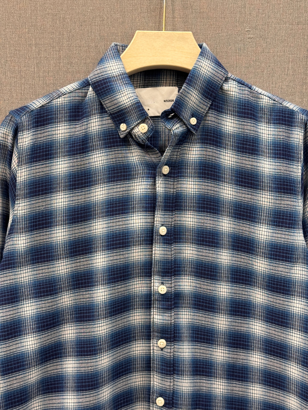 Heritage Check Shirt - Arctic Blue
