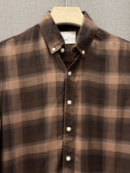 Heritage Check Shirt - Cocoa Brown