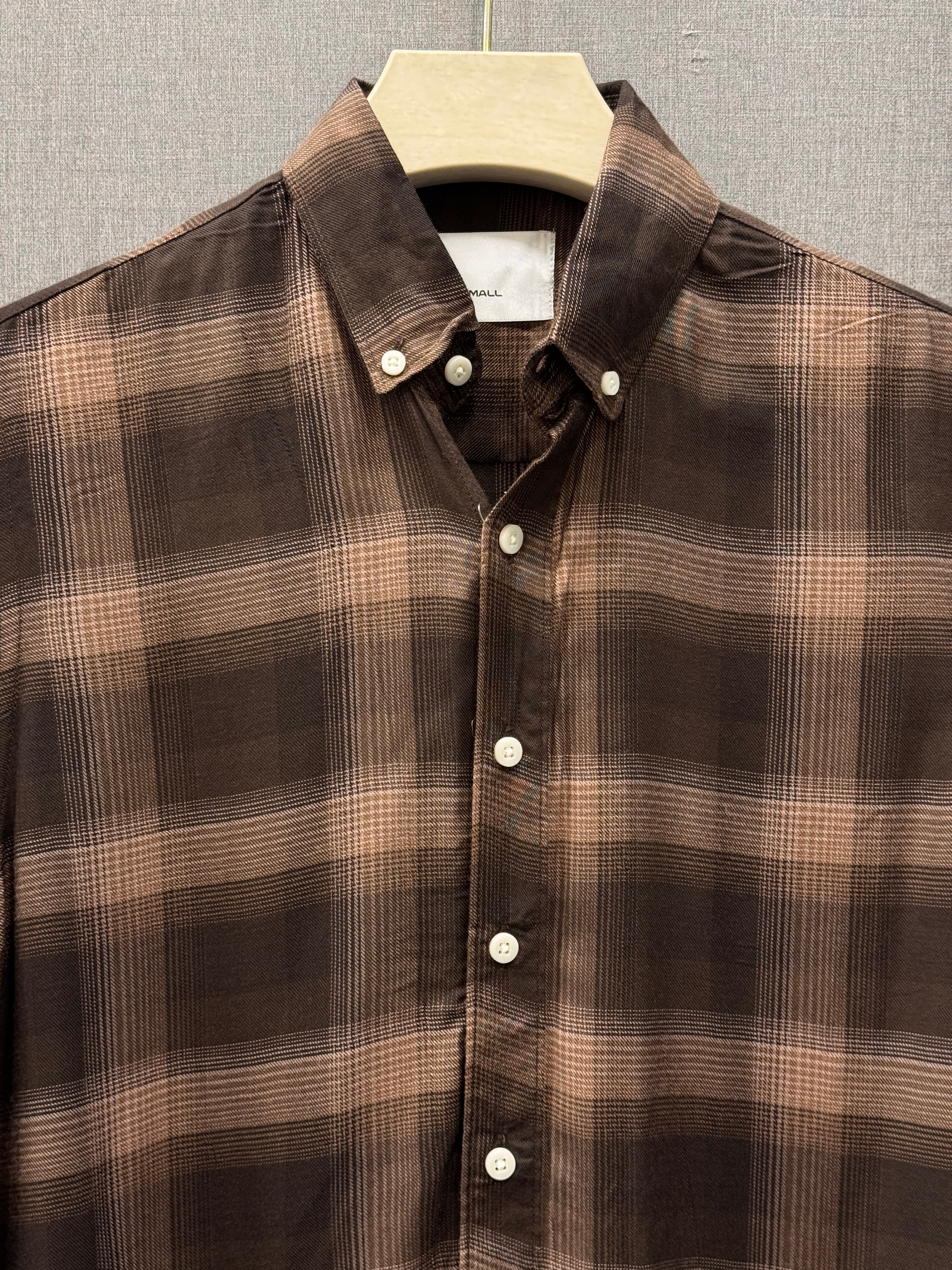 Heritage Check Shirt - Cocoa Brown