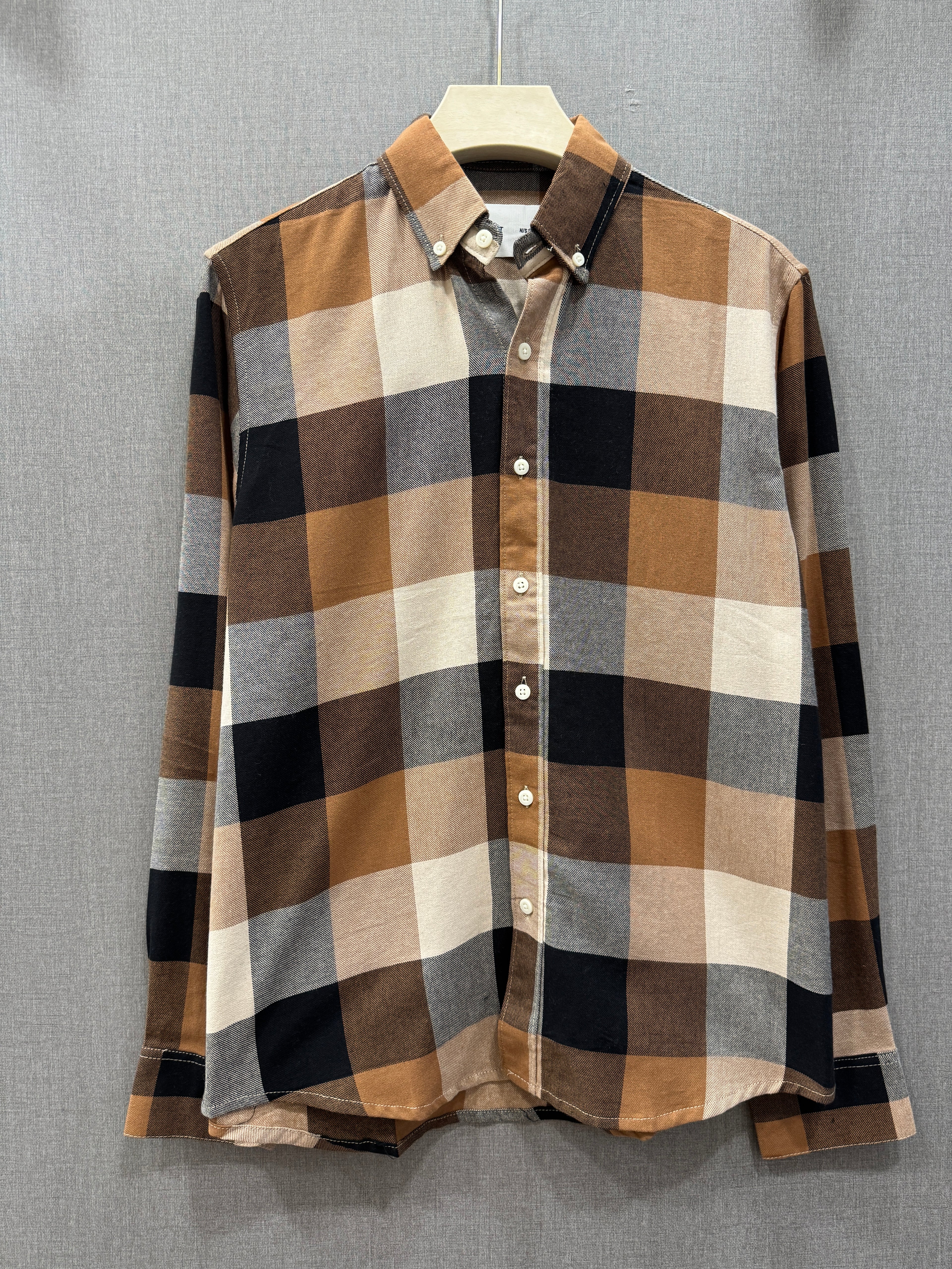 Heritage Check Shirt - Caramel Check