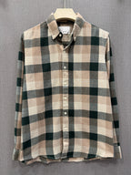 Heritage Check Shirt - Sage Stone