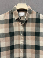 Heritage Check Shirt - Sage Stone