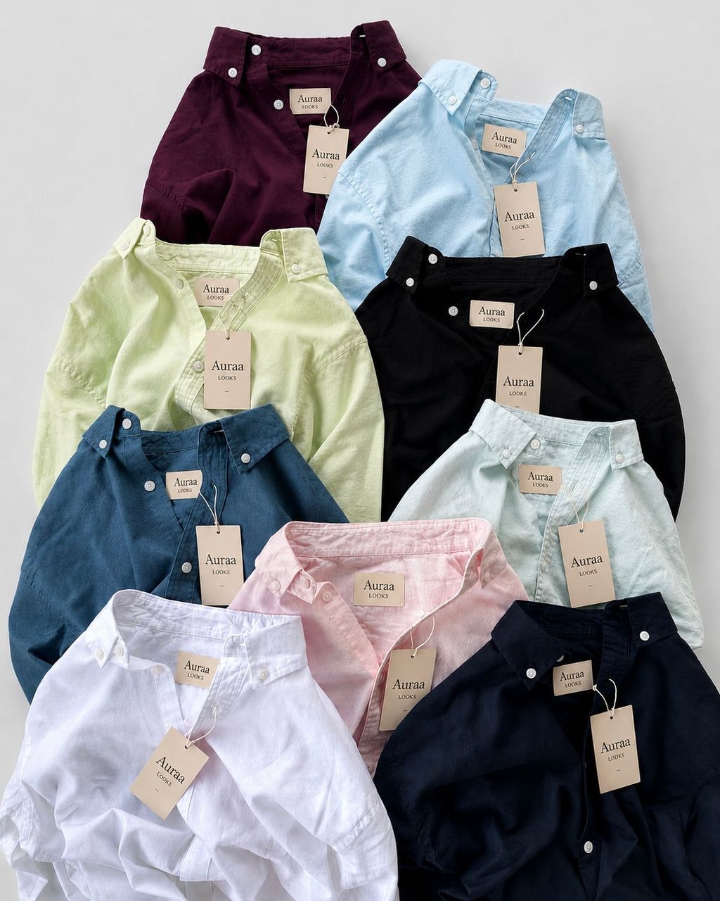 Classic Cotton Linen Shirt - Sage Green