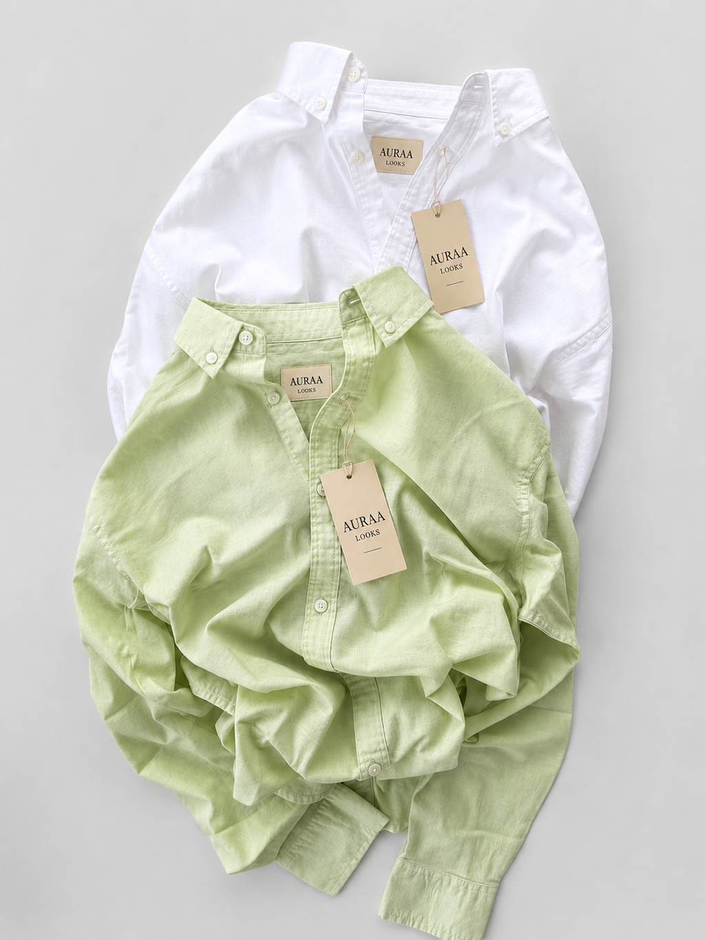 Classic Cotton Linen Shirt - White