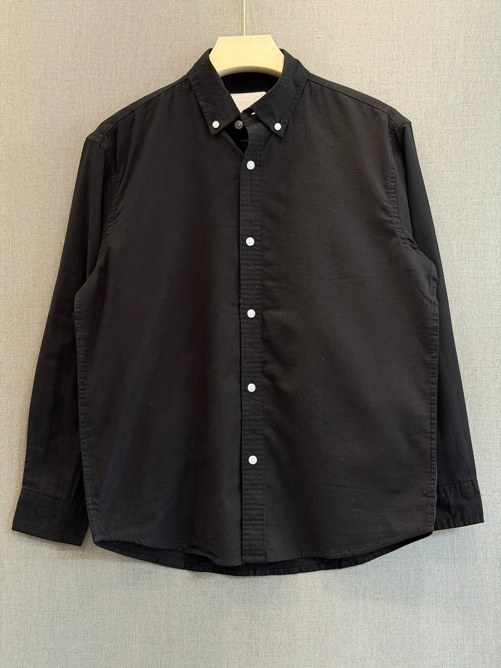 Classic Cotton Linen Shirt - Black