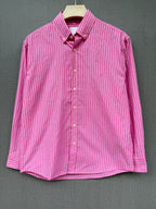 Premium Stripe Shirt - Fuchsia Pink