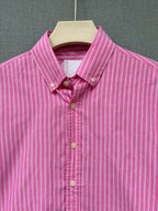 Premium Stripe Shirt - Fuchsia Pink