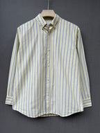 Premium Stripe Shirt - Butter Yellow
