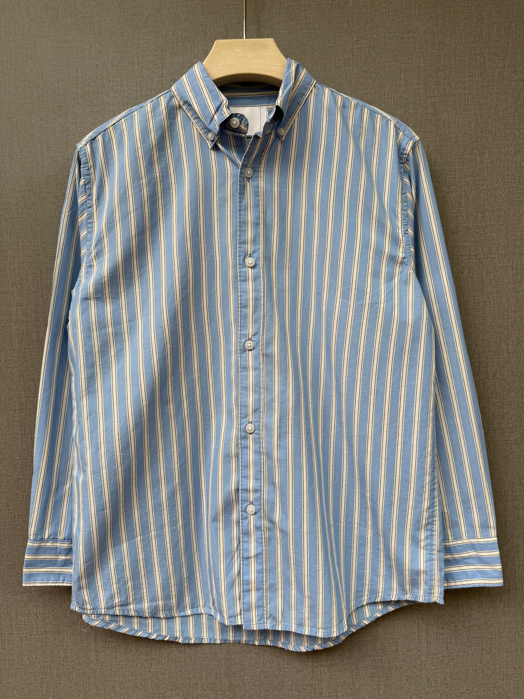 Premium Stripe Shirt - Royal Blue