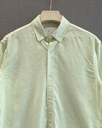 Classic Cotton Linen Shirt - Sage Green