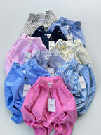 Premium Stripe Shirt - Royal Blue